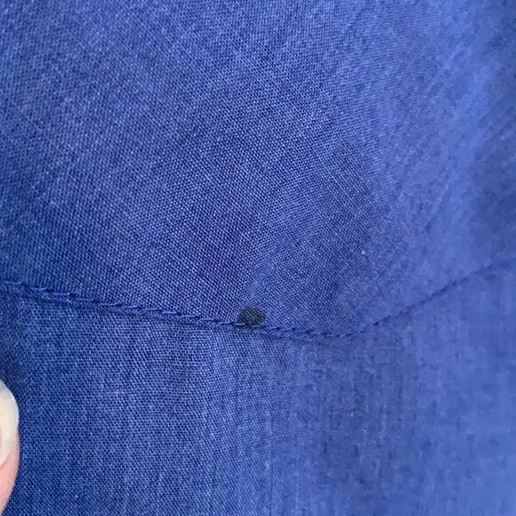 Vtg Plains Western Wear blue snap up shirt - Picture 7 of 10